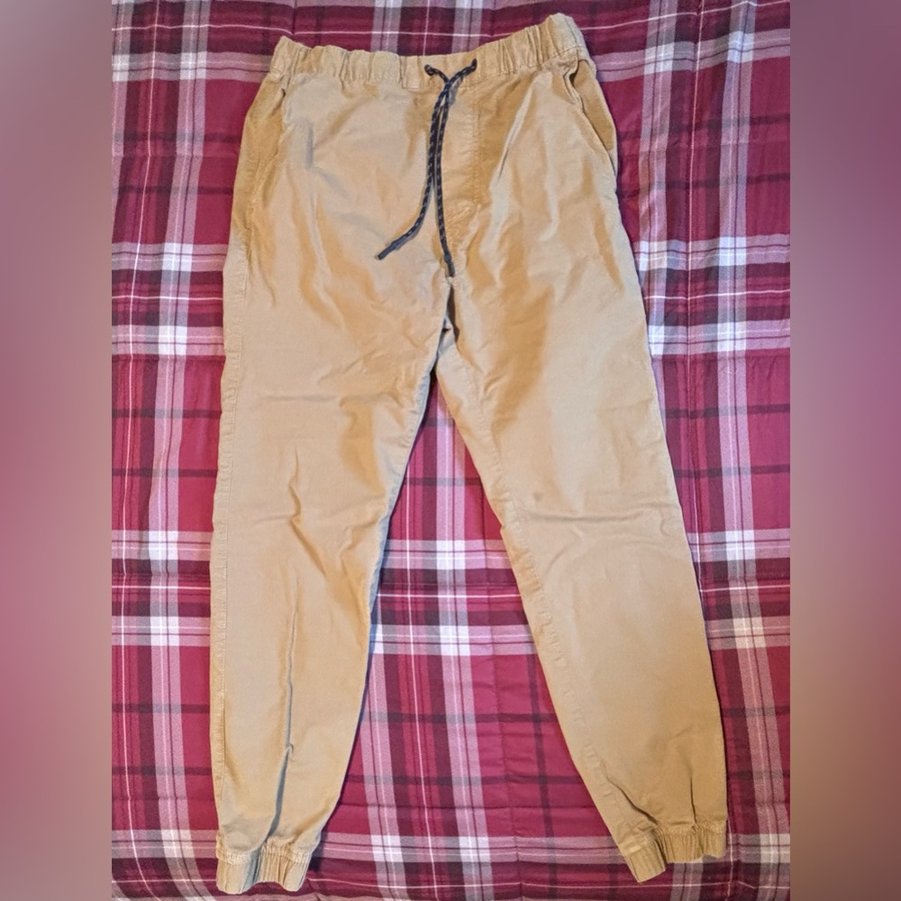 American Eagle Outfitters Khaki Jogger Pants